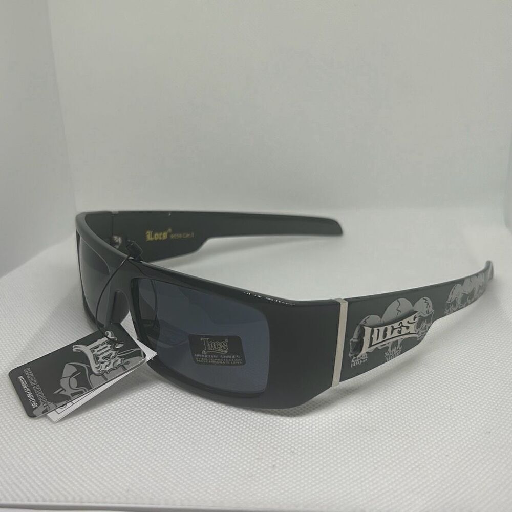 Locs Mens Skull Hardcore Sunglasses